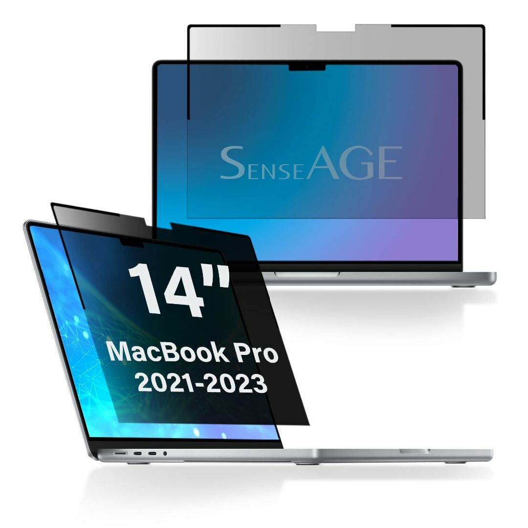 SenseAGE MacBook Pro 14インチ マグネット式 プライバシー