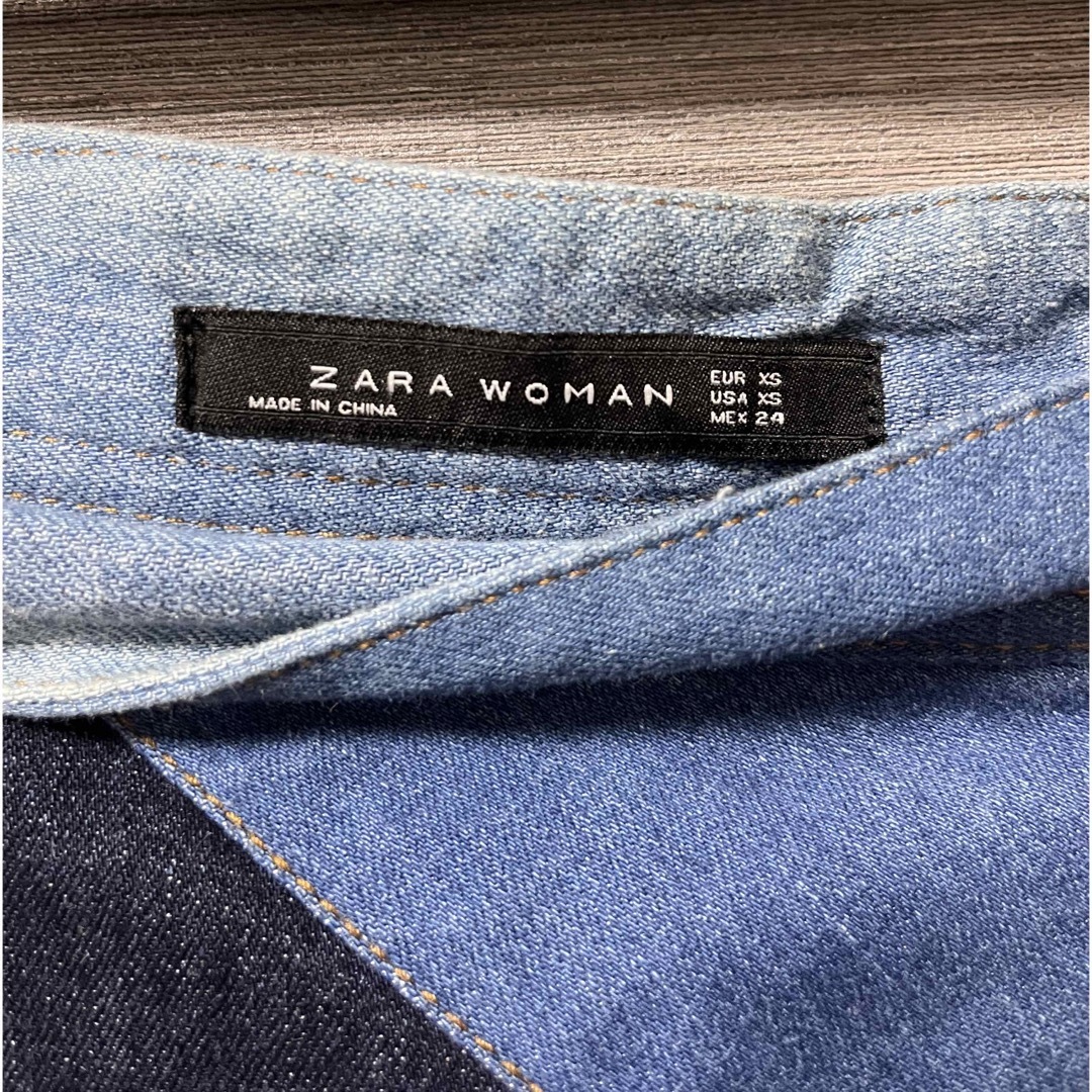 ZARA デニムスカート　XSサイズ