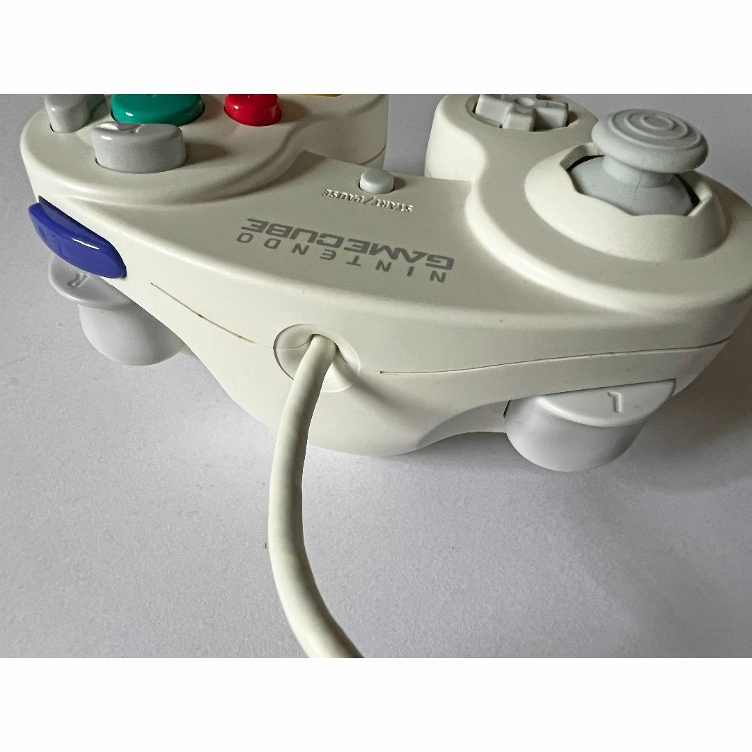 ゲームキューブ コントローラー ホワイト 白 箱説あり　GameCube GC