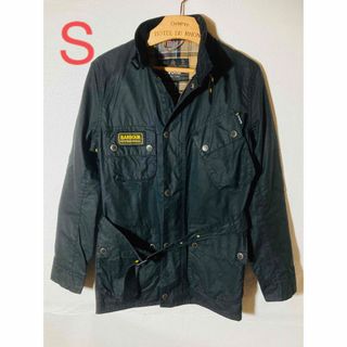 バーブァー(Barbour)の美品　Barbour バブアー インターナショナル(ライダースジャケット)