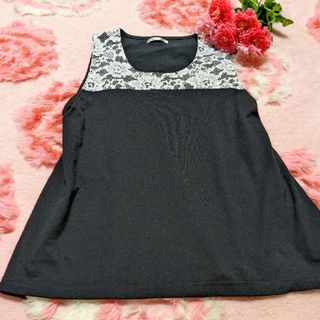 アクシーズファム(axes femme)のaxes femme♥黒×白♥花柄＆レース♥セクシー♥お洋服(カットソー(半袖/袖なし))