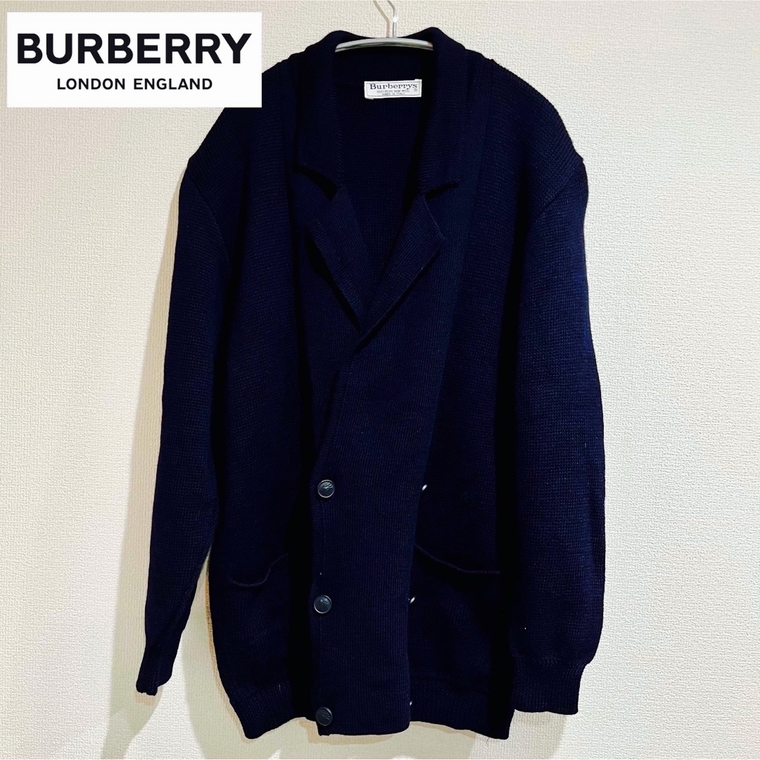 BURBERRY(バーバリー)の【BURBERRY カーディガン】バーバリー ニット イタリア製 アウター メンズのトップス(カーディガン)の商品写真