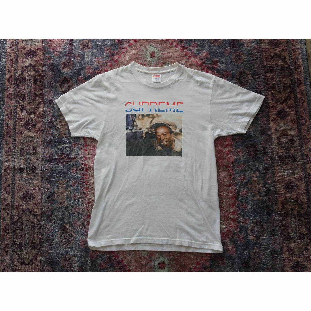 ★人気 シュプリーム ロゴプリント 半袖Ｔシャツ M カットソー Supreme