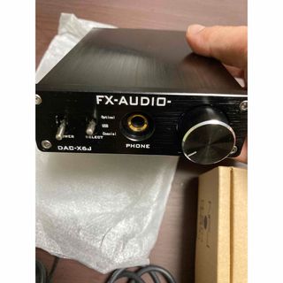 ケンケン様専用　fx-audio-dac-x6j(電源/USBケーブル付)(オーディオインターフェイス)