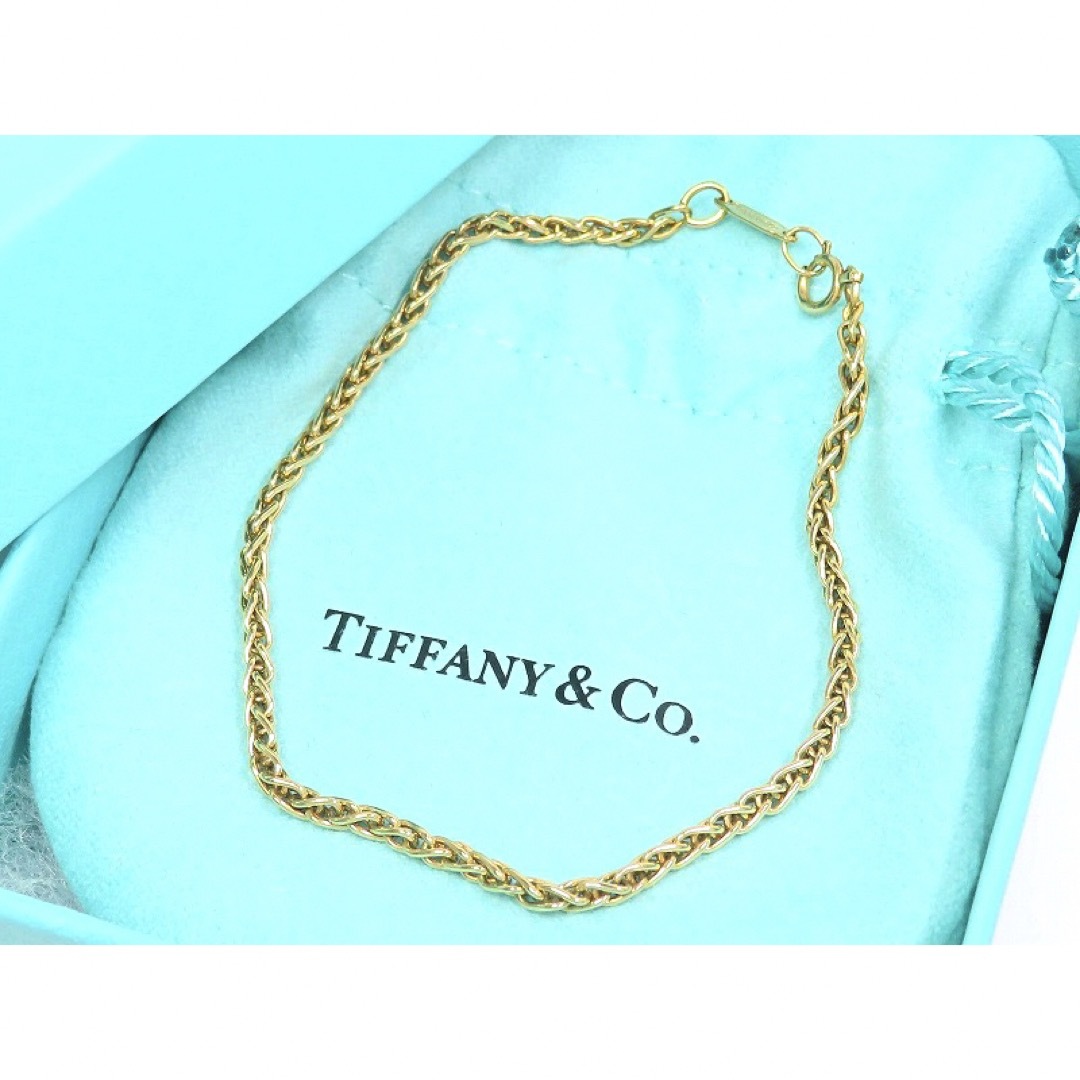 Tiffany\u0026co スパイクチェーン　ブレスレット　18K  750