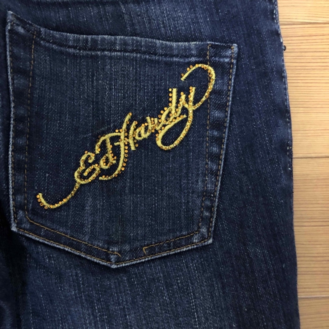 Ed Hardy(エドハーディー)のEd Hardy by Christian Audigier ジーンズサイズ26 レディースのパンツ(デニム/ジーンズ)の商品写真