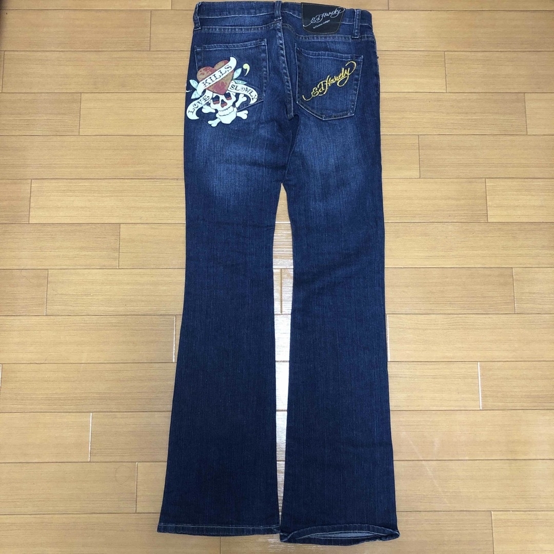 Ed Hardy(エドハーディー)のEd Hardy by Christian Audigier ジーンズサイズ26 レディースのパンツ(デニム/ジーンズ)の商品写真