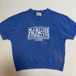 マリテフランソワジルボー(MARITHE + FRANCOIS GIRBAUD)のmarithe francois マリテフランソワジルボー　半袖ニット(Tシャツ(半袖/袖なし))