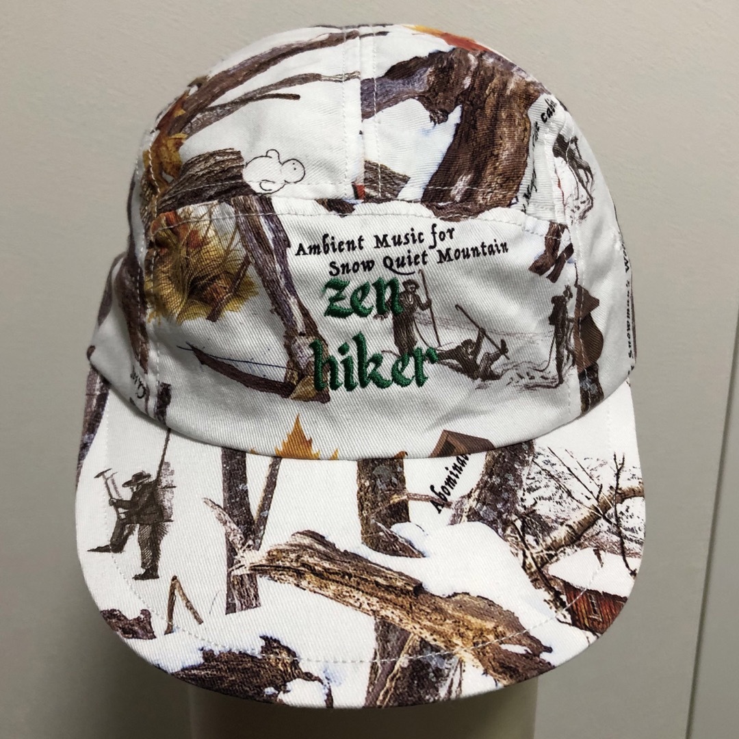 TACOMA FUJI RECORDS(タコマフジレコード)のZEN HIKER WHITE CAMO CAP  メンズの帽子(キャップ)の商品写真