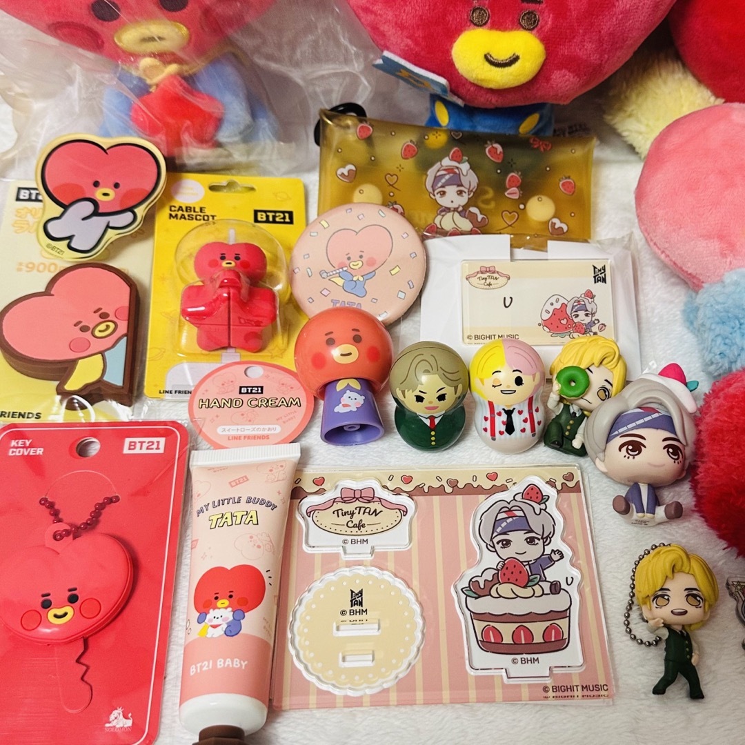 BTS BT21 一番くじ ぬいぐるみ セット TATA テヒョン テテ