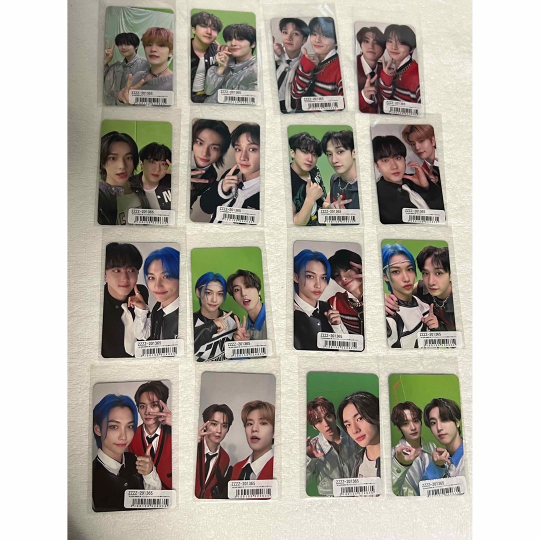 StrayKids スキズ FC ユニット トレカ コンプ ソニミュ 16枚 - K-POP
