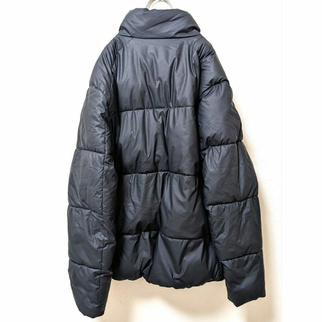 新品 ZARA ザラ 撥水加工入りジャケット 収納袋付き ブラック 黒 XL