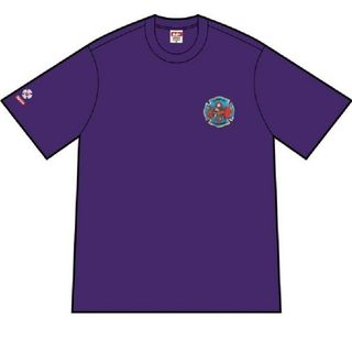 シュプリーム(Supreme)のSupreme FDNY Engine 9 Tee "Purple" M(Tシャツ/カットソー(半袖/袖なし))