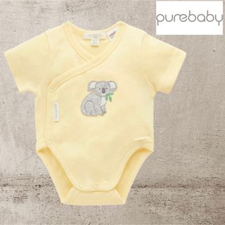 Purebaby Organic コアラ　ボディスーツ　ロンパース(ロンパース)