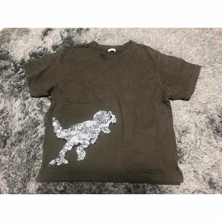 ジーユー(GU)のGU ジーユー キッズ  男の子 Tシャツ 恐竜 140(Tシャツ/カットソー)