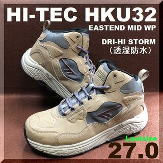 ハイテック(HI-TEC)の27.0cm 【透湿防水】HI-TEC HKU32　EASTEND MID WP(登山用品)