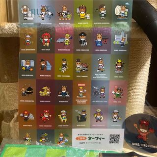 JRA  WlNSクリアファイル・コースター・ハンドタオル2枚セット(クリアファイル)