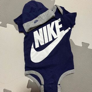 ナイキ(NIKE)のNIKEロンパース 帽子(ロンパース)