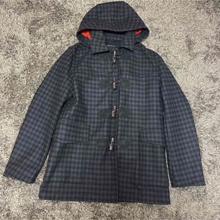 グッチ(Gucci)のGUCCI 2015〜16AW チェック柄ダッフルコート/ミケーレ(ダッフルコート)