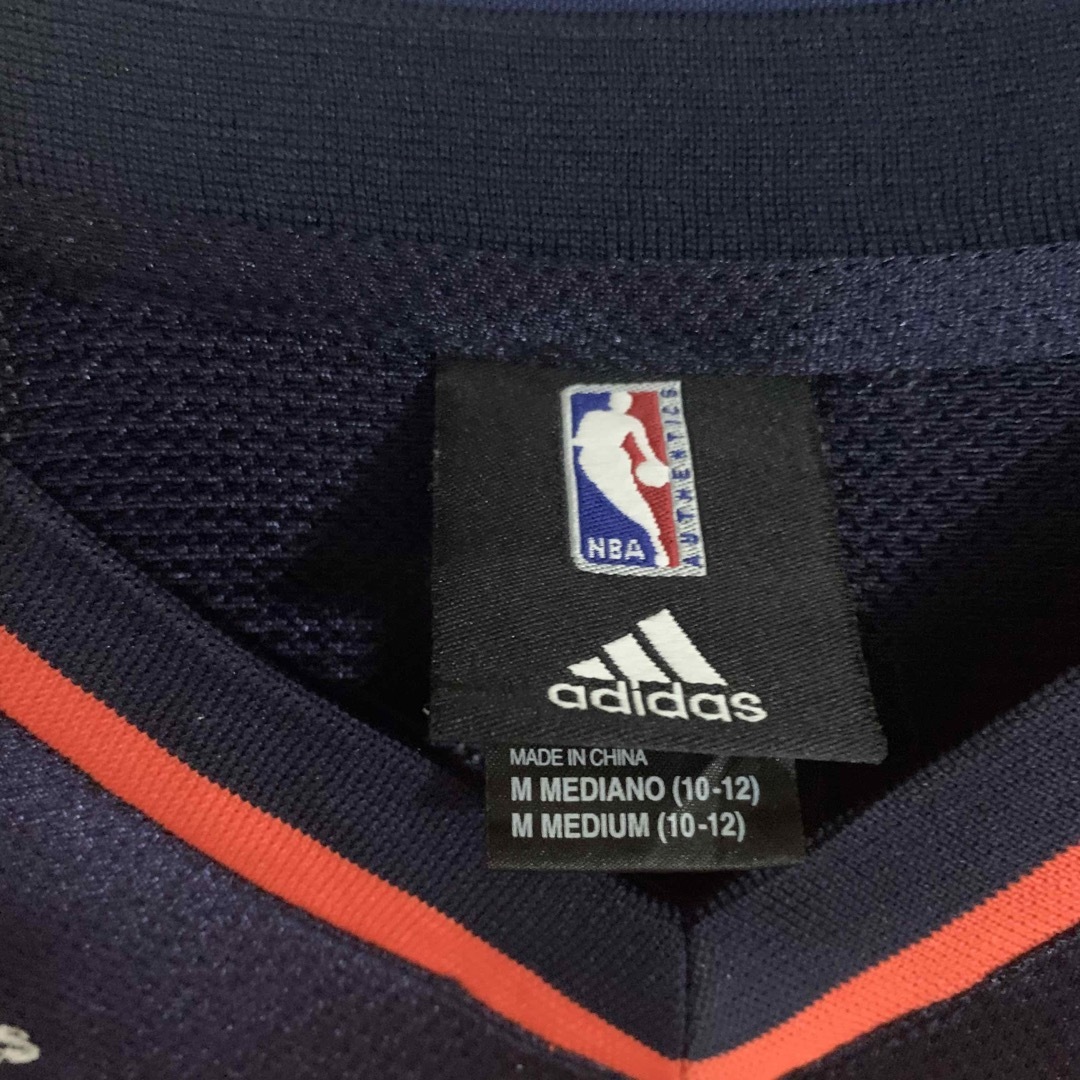 adidas(アディダス)の輸入古着  #15 BIEDRINS バスケ  ユニフォーム  ゲームシャツ スポーツ/アウトドアのスポーツ/アウトドア その他(バスケットボール)の商品写真