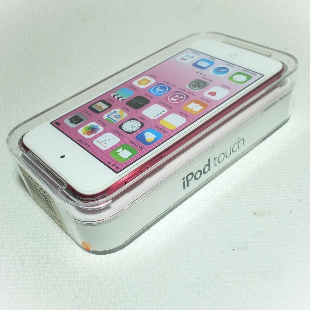 Apple(アップル)のMKWK2J/A  128GB ピンク ipod touch  新品保証有 スマホ/家電/カメラのオーディオ機器(ポータブルプレーヤー)の商品写真