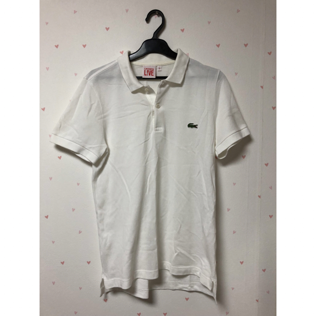 (新品・未使用)LACOSTE　ポロシャツ　白