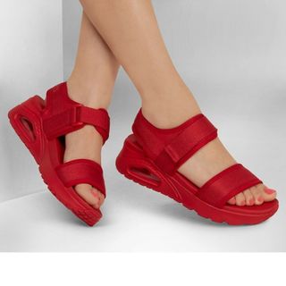 スケッチャーズ(SKECHERS)のスケッチャーズ　ウノ　ニューセッシュ　Red(サンダル)