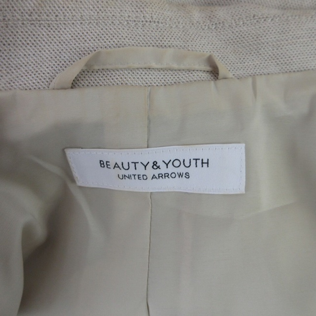 BEAUTYYOUTH UNITED ARROWS ユナイテッドアローズ ビューティーユース 近年モデル ジレベスト ベージュ Sの通販 by  ベクトル ラクマ店｜ビューティアンドユースユナイテッドアローズならラクマ