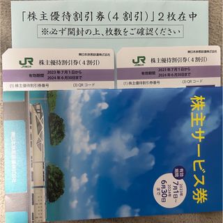 JTB東日本株主優待割引券（4割引）2枚