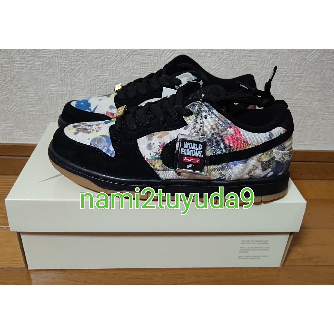 Supreme ×Nike SB DunkLow Rammellzee 26cm