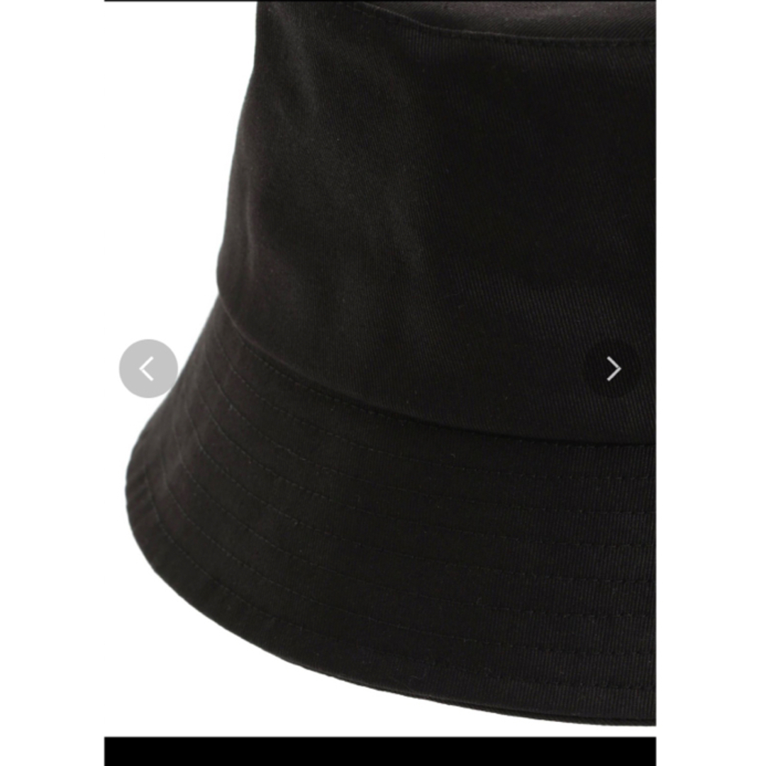 MURUA(ムルーア)のコンパクトバケットハット　ブラック　ムルーア レディースの帽子(ハット)の商品写真