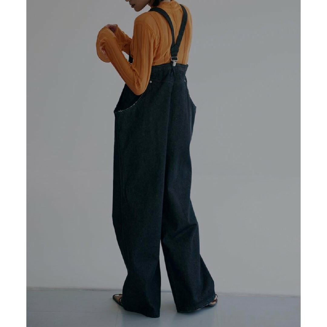 Ameri VINTAGE(アメリヴィンテージ)の期間限定セール　HIGH WAIST WIDE SUSPENDERS PANTS レディースのパンツ(デニム/ジーンズ)の商品写真