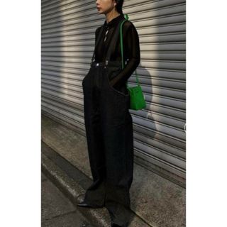 アメリヴィンテージ(Ameri VINTAGE)の期間限定セール　HIGH WAIST WIDE SUSPENDERS PANTS(デニム/ジーンズ)