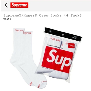 シュプリーム(Supreme)のSupreme®/Hanes® Crew Socks(ソックス)