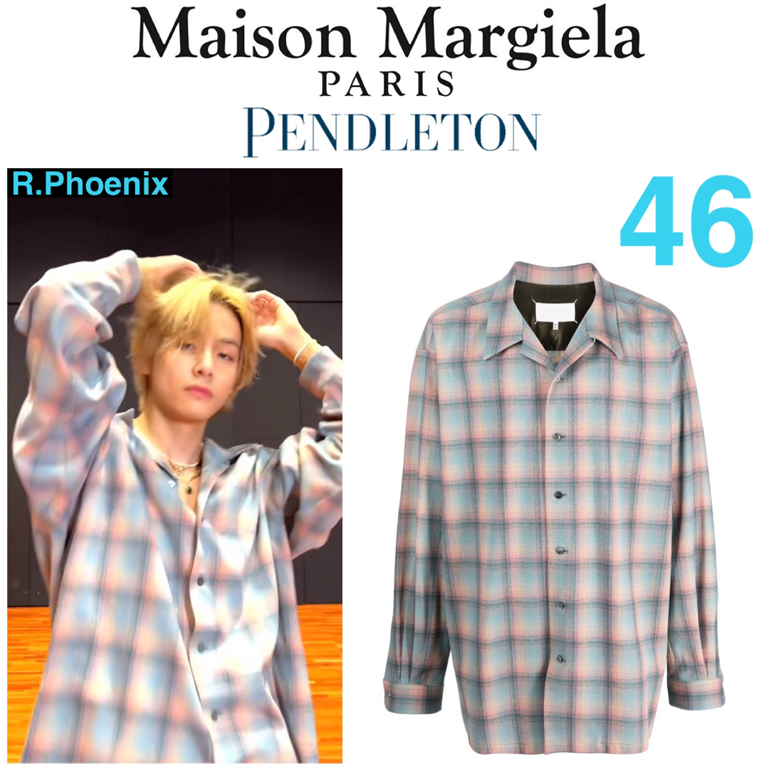 Maison Martin Margiela(マルタンマルジェラ)の砂糖様専用 Maison Margiela PENDLETON オーバーシャツ メンズのトップス(シャツ)の商品写真