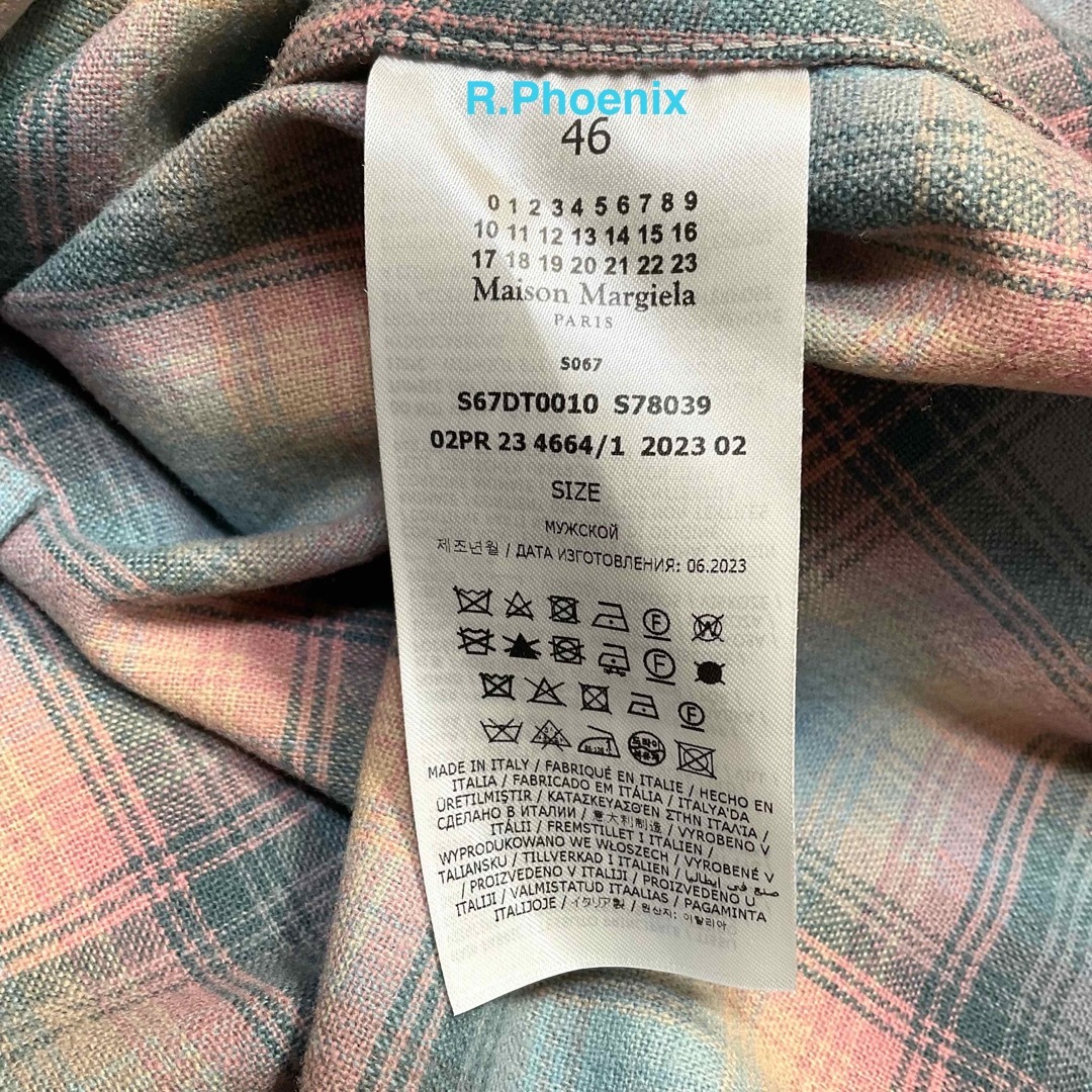 Maison Martin Margiela(マルタンマルジェラ)の砂糖様専用 Maison Margiela PENDLETON オーバーシャツ メンズのトップス(シャツ)の商品写真