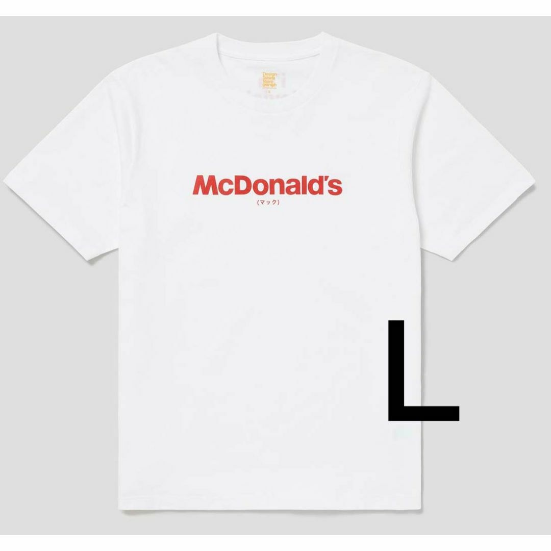 Lサイズ【新品】マクドナルド　第1弾コラボ　「マック」Tシャツ　グラニフ | フリマアプリ ラクマ