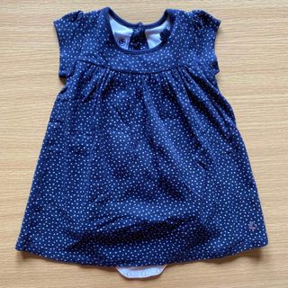 プチバトー(PETIT BATEAU)のPETIT BATEAU  プチバトー　ワンピース　24m(ワンピース)