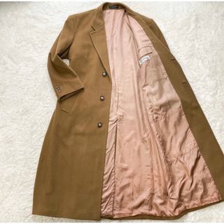 極美品　クリスチャンオジャール　極上カシミヤ100% チェスターコート