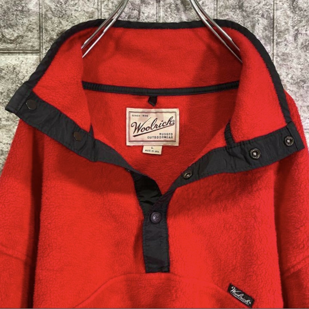 WOOLRICH - WOOLRICH ウールリッチ USA 古着 フリースジャケット ...