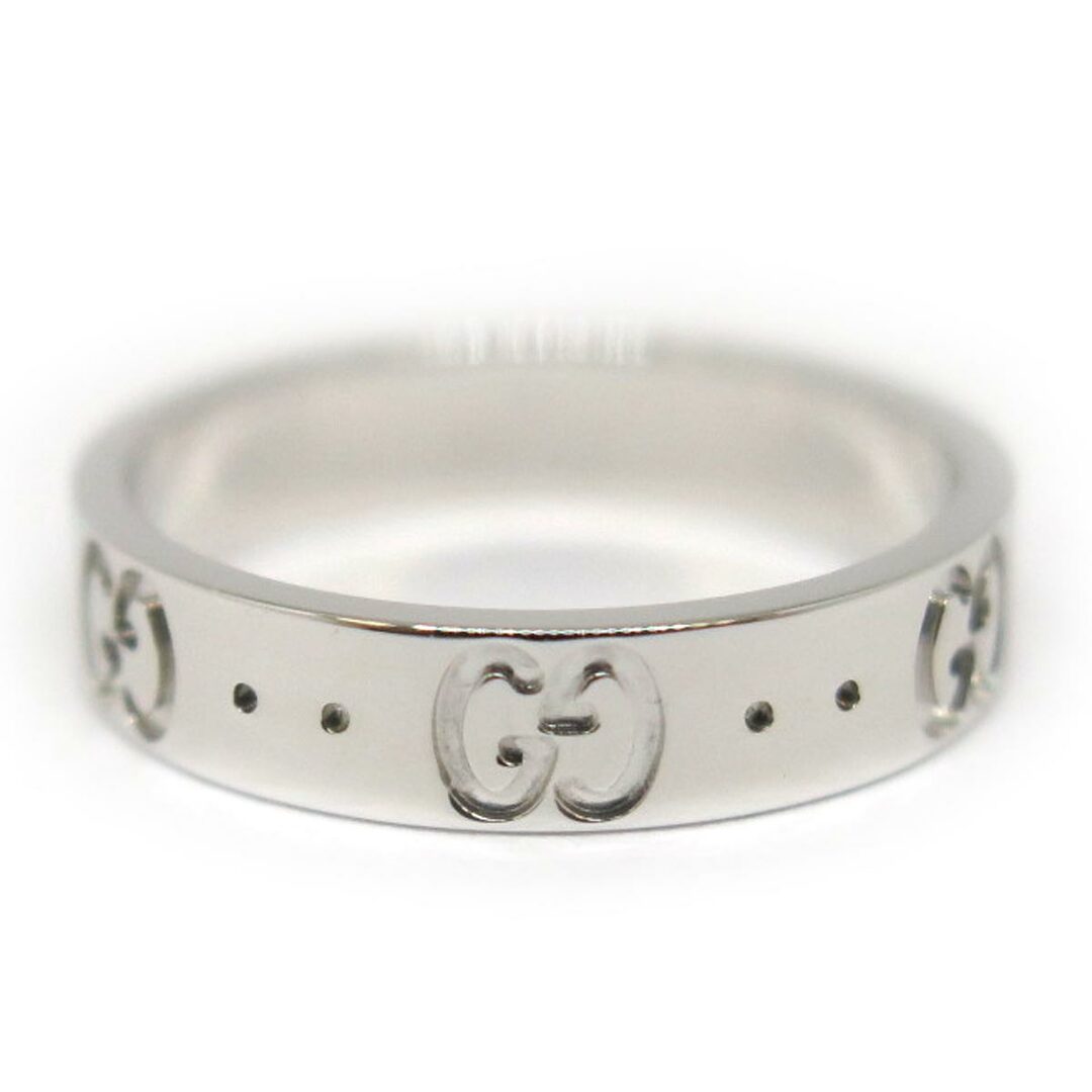 Gucci グッチ K18WG アイコン リング ry-
