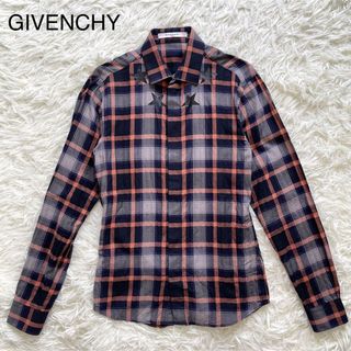 新品19AW GIVENCHY オールオーバーロゴ 総柄 シャツ 41(L) 黒