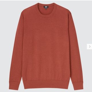 ユニクロ(UNIQLO)の【3XL】UNIQLO エクストラファインメリノクルーネックセーター438783(ニット/セーター)