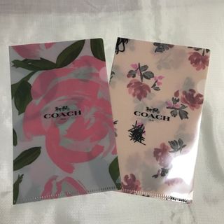 コーチ(COACH)のCOACH  クリアファイル　新品未使用品❗️(ファイル/バインダー)