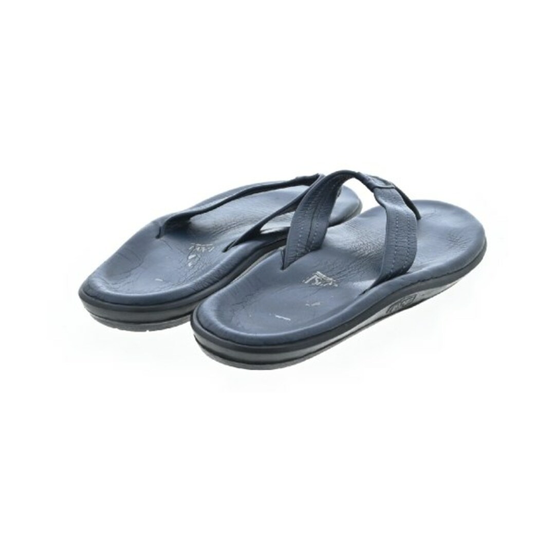 ISLAND SLIPPER(アイランドスリッパ)のISLAND SLIPPER サンダル -(26cm位) 黒 【古着】【中古】 メンズの靴/シューズ(サンダル)の商品写真