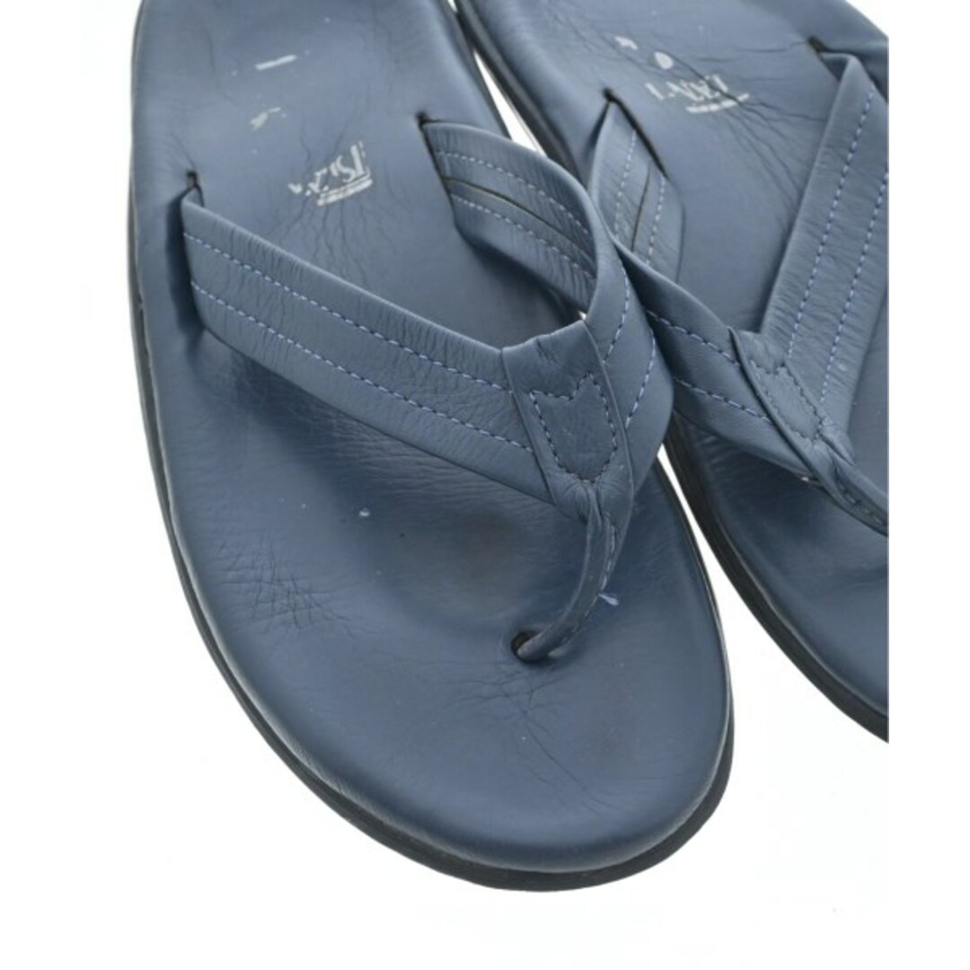 ISLAND SLIPPER(アイランドスリッパ)のISLAND SLIPPER サンダル -(26cm位) 黒 【古着】【中古】 メンズの靴/シューズ(サンダル)の商品写真