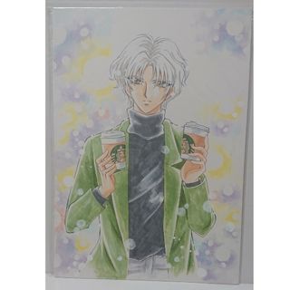 手描きイラスト 魔法騎士レイアース レイアース(キャラクターグッズ)