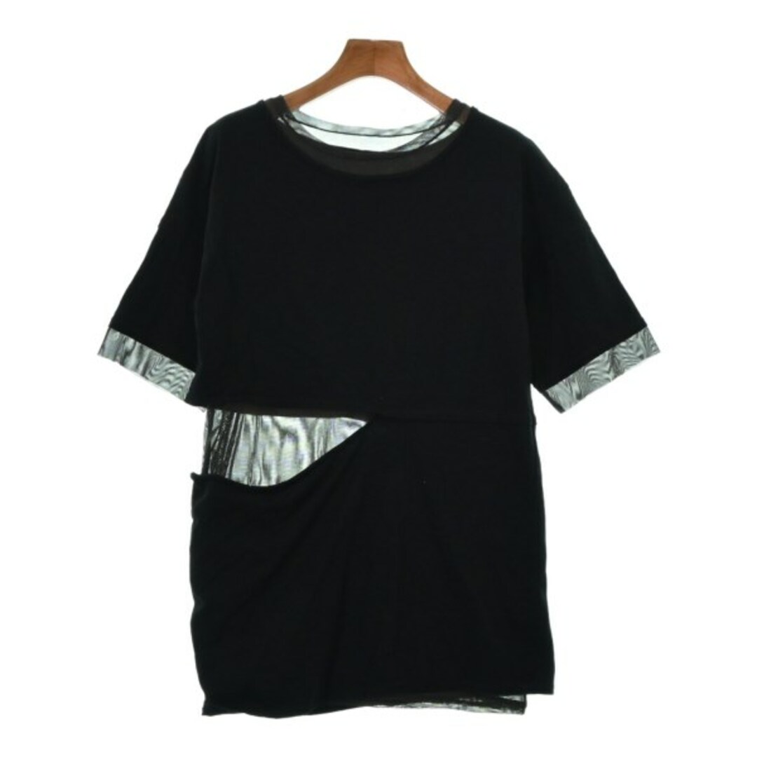 PERVERZE パーバーズ Tシャツ・カットソー F 黒xグレー