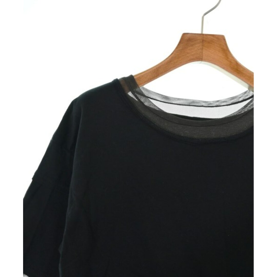 PERVERZE パーバーズ Tシャツ・カットソー F 黒xグレー