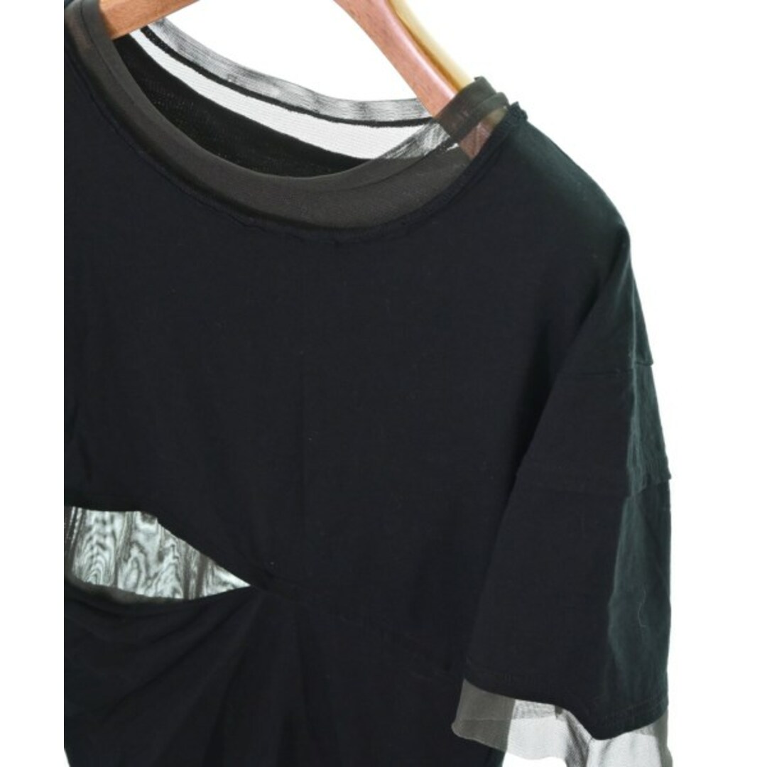PERVERZE パーバーズ Tシャツ・カットソー F 黒xグレー